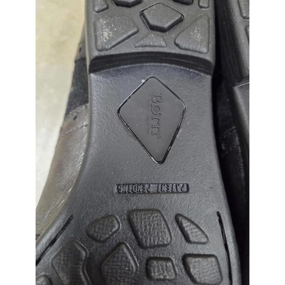 Born Durango Shoes Womens Size 9.5 Black Leather Oxford Brogue Comfort Lace Up - Picture 2 of 10